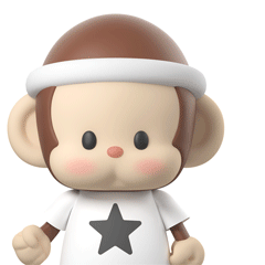 LuckyMonkey3d表情包（图ZMzMwMTM1OTYw） - IP形象 - 站酷设计师瘦鱼567原创素材 - 站酷ZCOOL