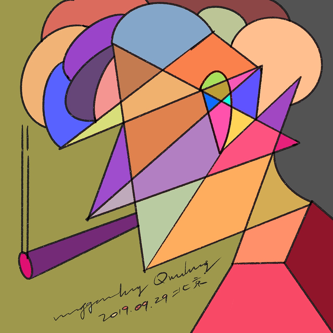日常习作插画|by秋岭QIULING