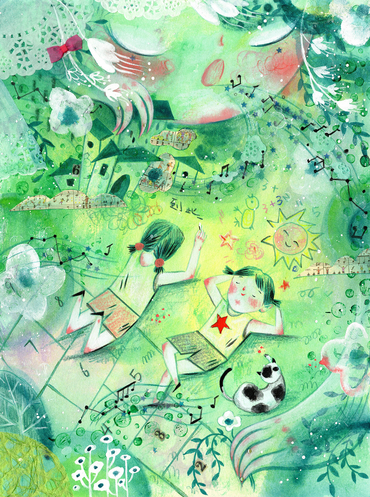儿童节丨为孩子们画的画（图ZMzA3OTE4NDQ4） - 儿童插画 - 站酷设计师佟彤ART原创素材 - 站酷ZCOOL