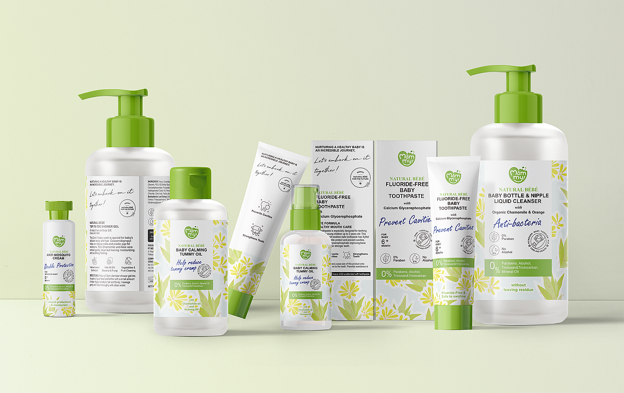 越南婴幼儿洗护产品包装设计（图ZMzY1MTMwMDk2） - 包装 - 站酷设计师UDPonline原创素材 - 站酷ZCOOL