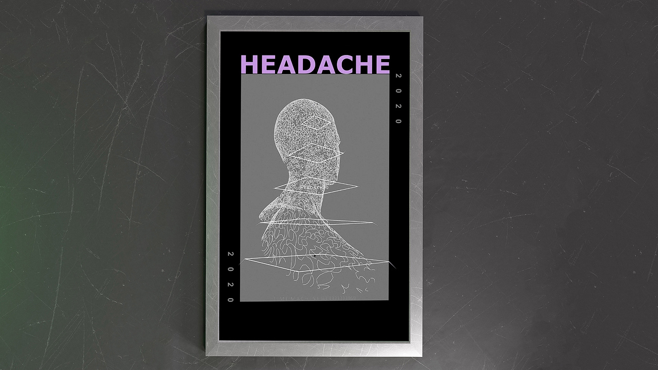 #影像交互// headache - dissolve //#2020#可视化