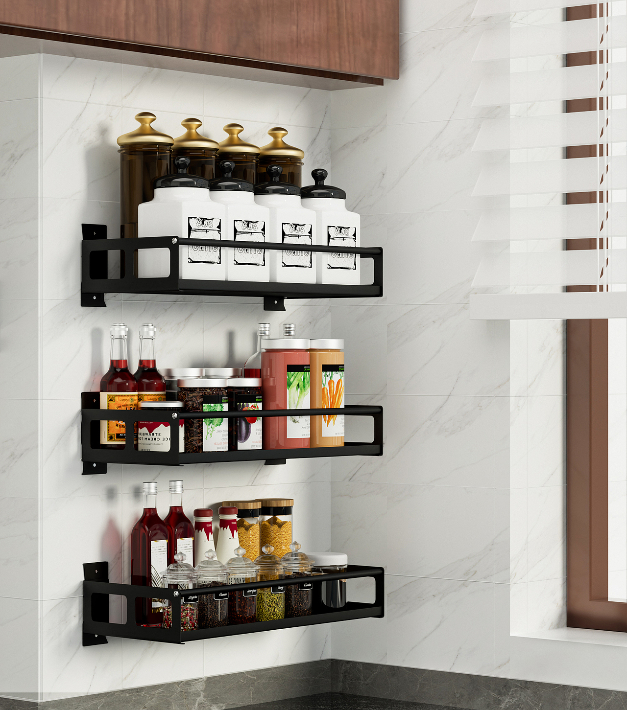 5月厨房置物架练习