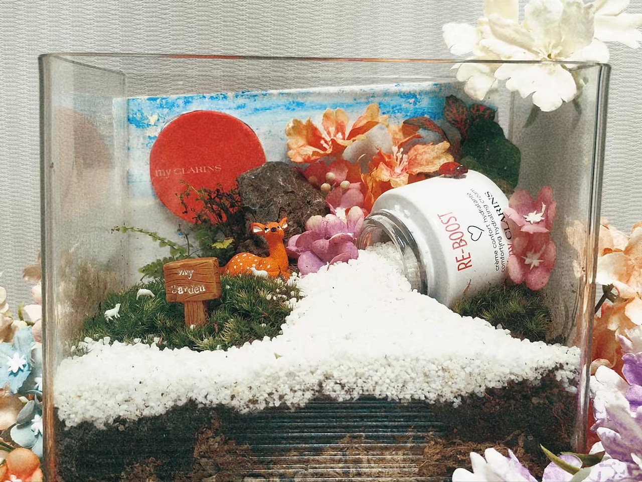 「好食肌长绽放」myCLARINS-植愈微景观（图ZMzQ3MzkxNTI4） - 海报 - 站酷设计师全仔噢原创素材 - 站酷ZCOOL