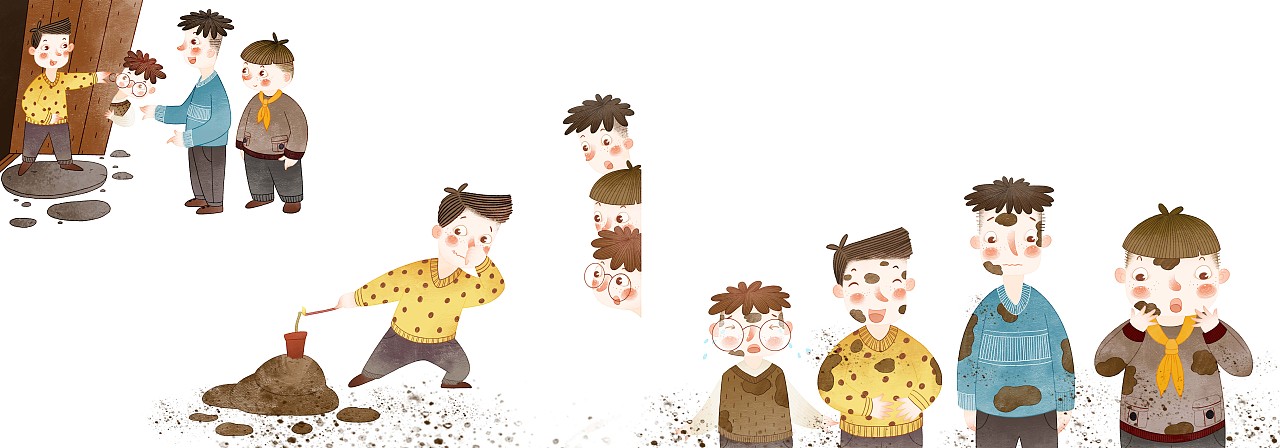 2023年前的总结（图ZMzQzOTAyNzU2） - 绘本 - 站酷设计师小壹插画原创素材 - 站酷ZCOOL