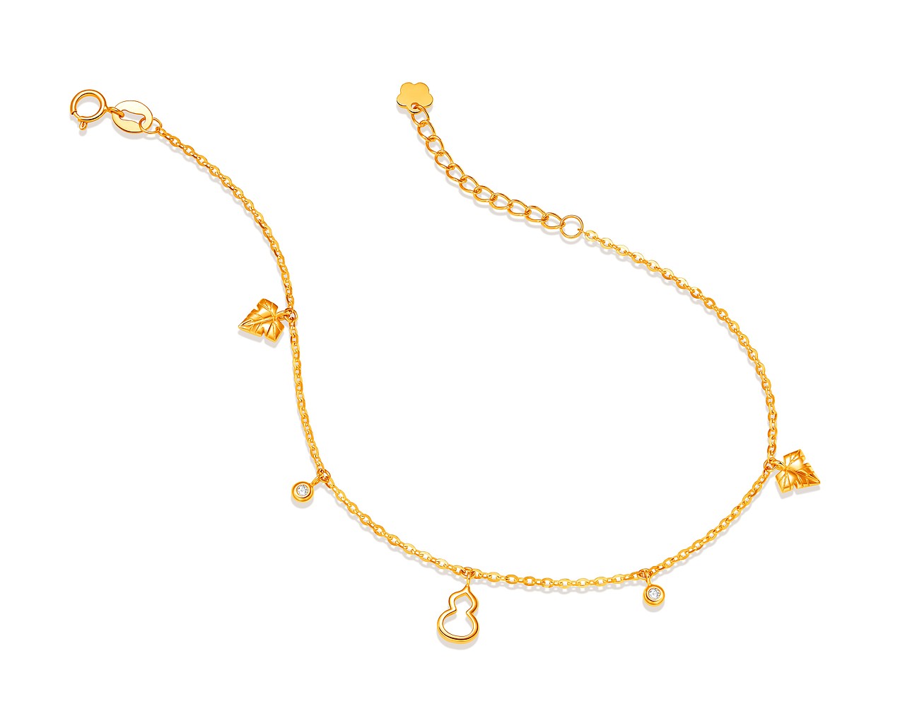 18K黄金黄国潮系列·葫芦（图ZMzQ2ODM2NDMy） - 其他工业/产品 - 站酷设计师港福珠宝原创素材 - 站酷ZCOOL