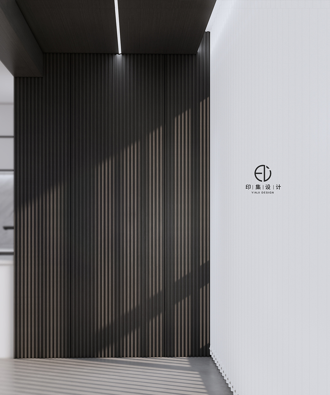 128㎡极简黑白灰，低调含蓄里的情感奔放（图ZMzA2MTg3MTA4） - 家装设计 - 站酷设计师印集装饰设计原创素材 - 站酷ZCOOL