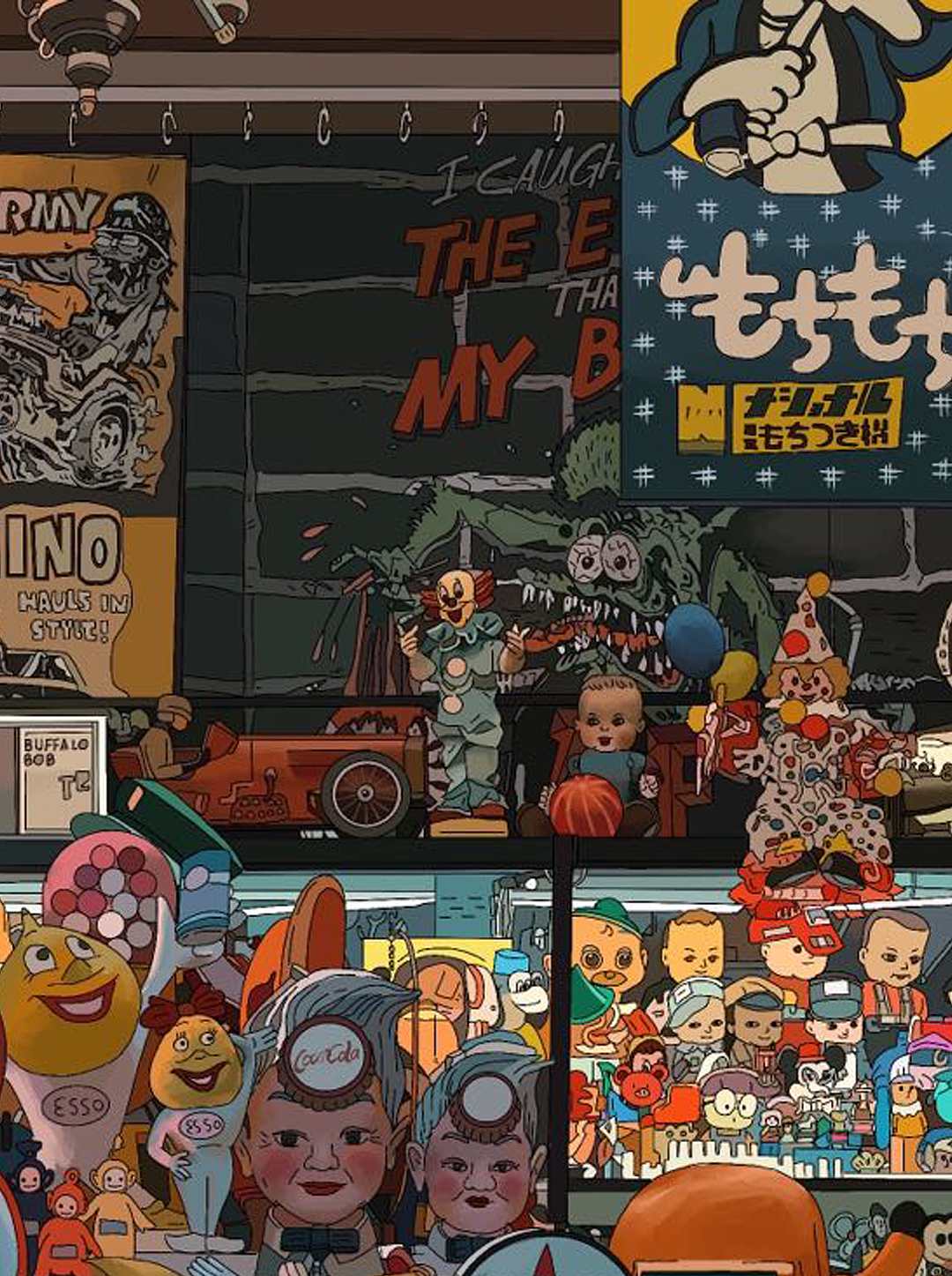 插画｜梦想玩具屋（图ZMzQyODc5MDgw） - 商业插画 - 站酷设计师S_NiNE南九原创素材 - 站酷ZCOOL