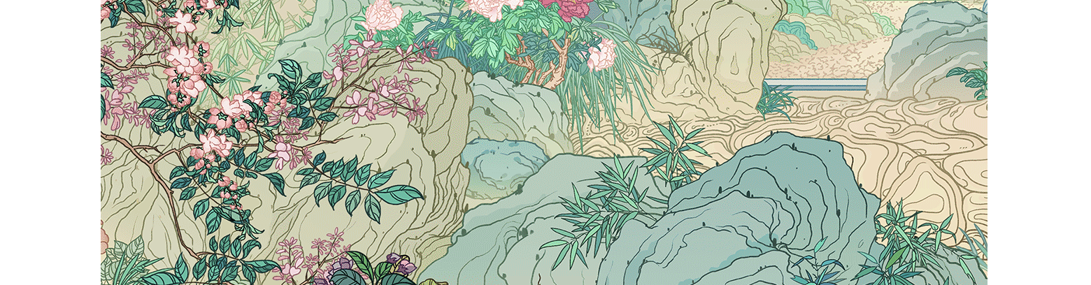 【牡丹亭-皂罗袍】动态插画练习（图ZMzA2MDMzMTEy） - 创作习作 - 站酷设计师守恒原创素材 - 站酷ZCOOL