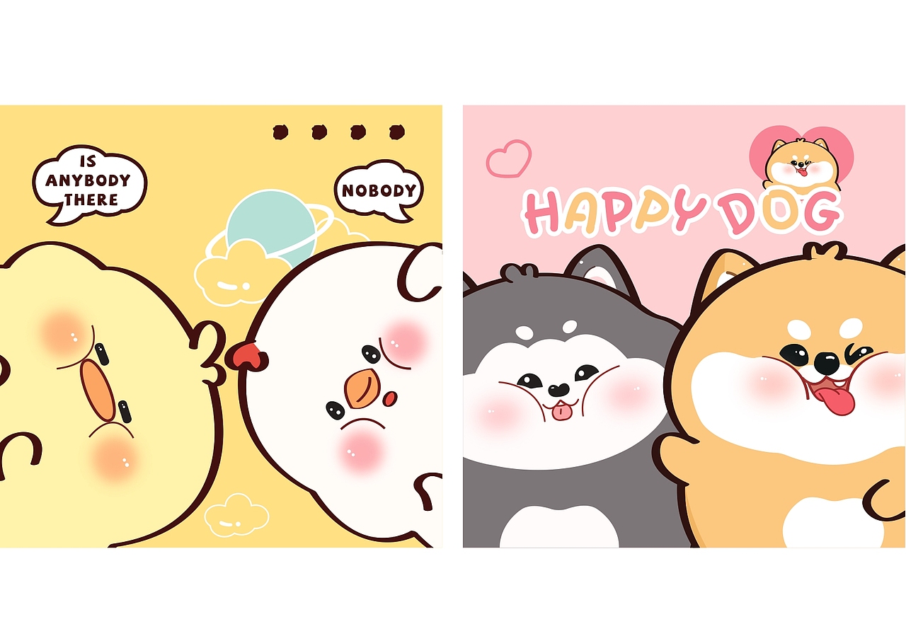 动漫卡通IP | 萌乎乎家族 MENGHUHU FAMILY