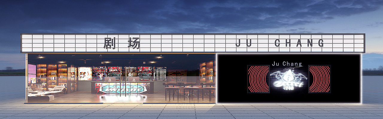 透视——门头合集（图ZMzEzMTYyMzEy） - 建筑设计 - 站酷设计师宁莞设计原创素材 - 站酷ZCOOL