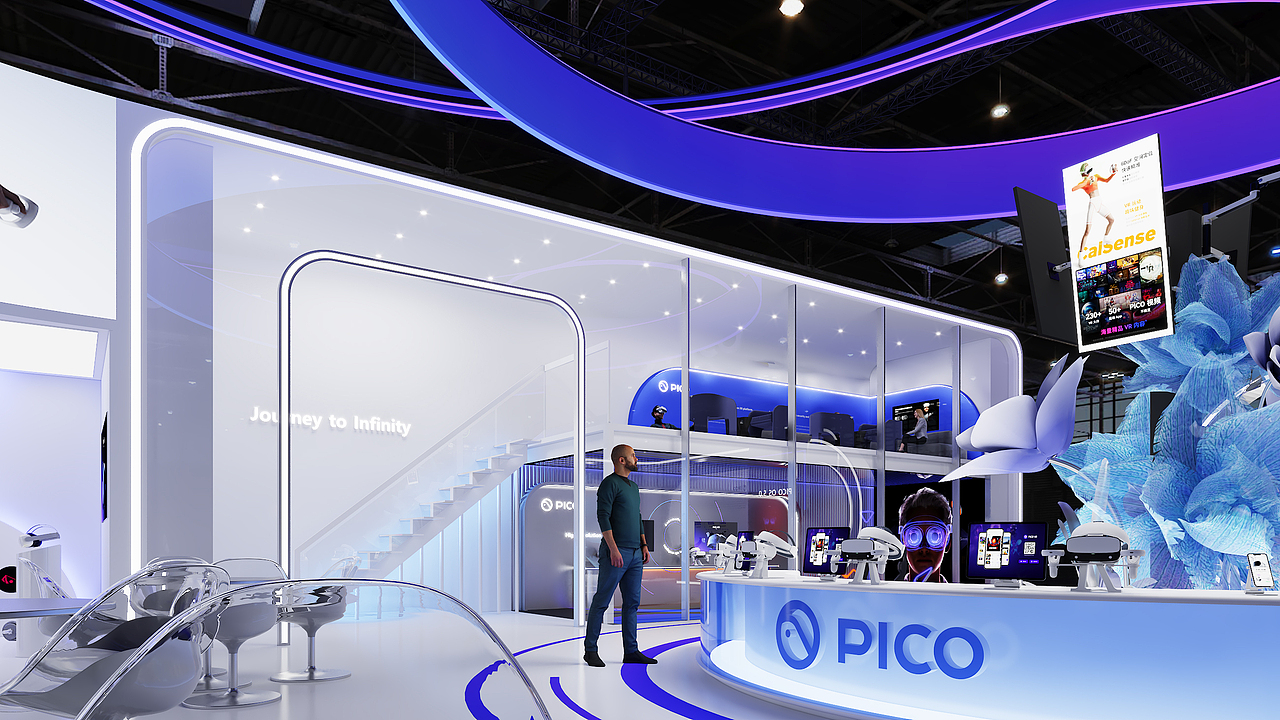 VR主题展台/路演活动/快闪设计/展示设计（图ZMzUwOTcyNDc2） - 展陈设计 - 站酷设计师DEJAVU追光工作室原创素材 - 站酷ZCOOL