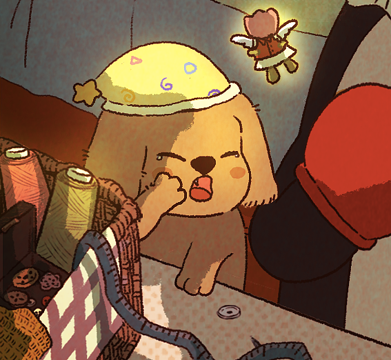 暖呼呼的夜晚（图ZMzIyNTI5Njg0） - 创作习作 - 站酷设计师金金和他的朋友们原创素材 - 站酷ZCOOL