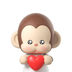 LuckyMonkey3d表情包（图ZMzMwMTM1ODk2） - IP形象 - 站酷设计师瘦鱼567原创素材 - 站酷ZCOOL