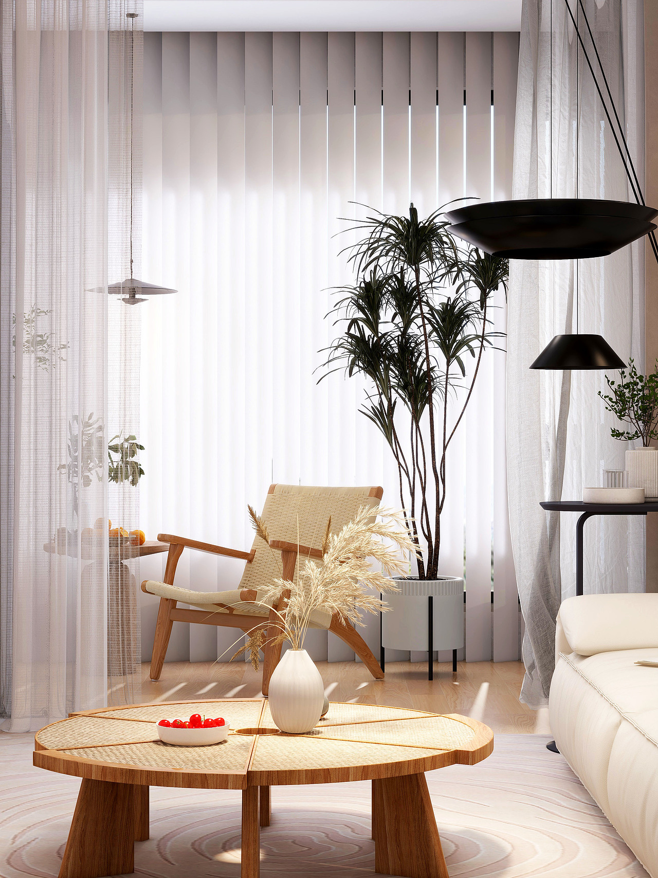 金地西湖春晓原木奶油风98㎡3房