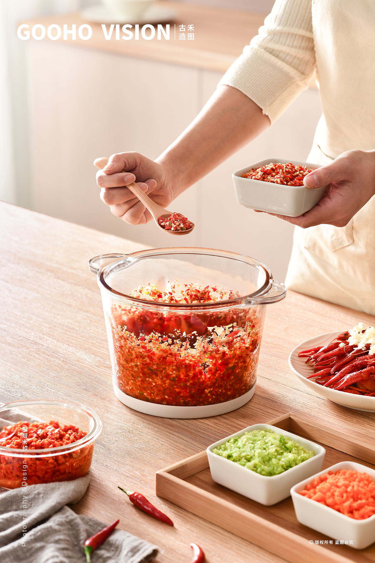 利仁绞肉机丨古禾造图 GOOHO VISION