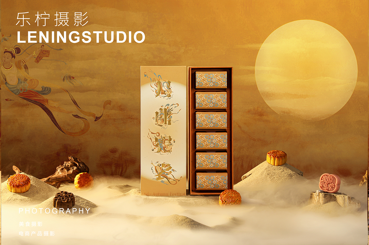 绿茶月饼中秋礼盒 美食拍摄|产品拍摄|创意摄影（图ZMzEwODc2NDEy） - 美食摄影 - 站酷设计师乐柠视觉原创素材 - 站酷ZCOOL