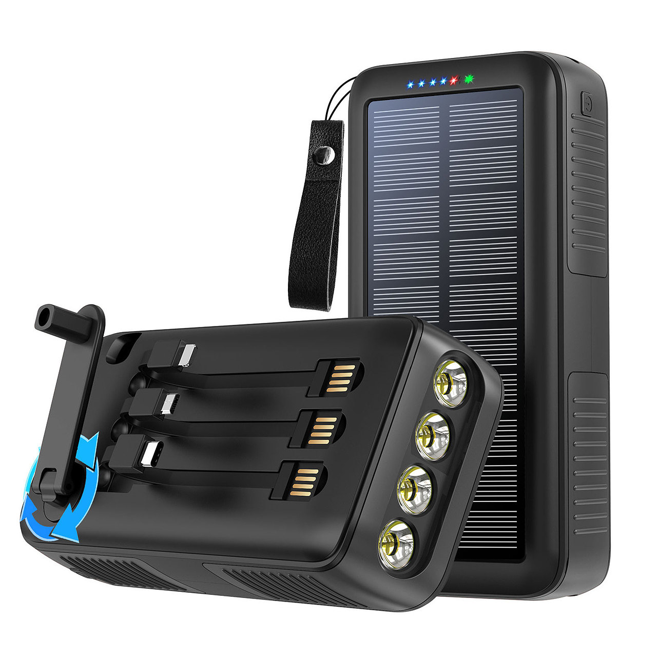 太阳能充电宝 日本站 主图A+ 自己渲染修图