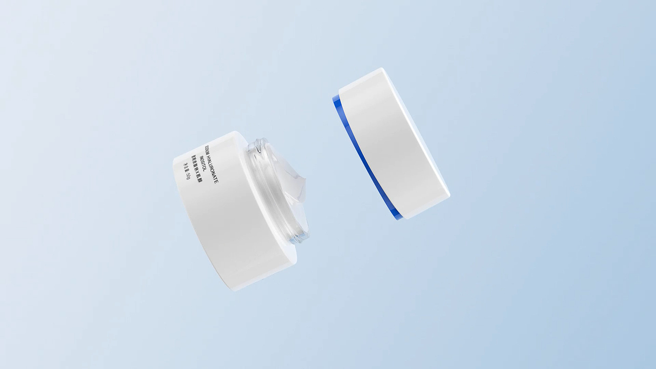 美妆 | 护肤品丨产品动画 |『 水光活肌霜 』