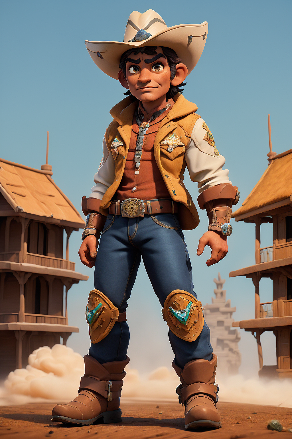 AI工作流试验:角色+场景=美宣