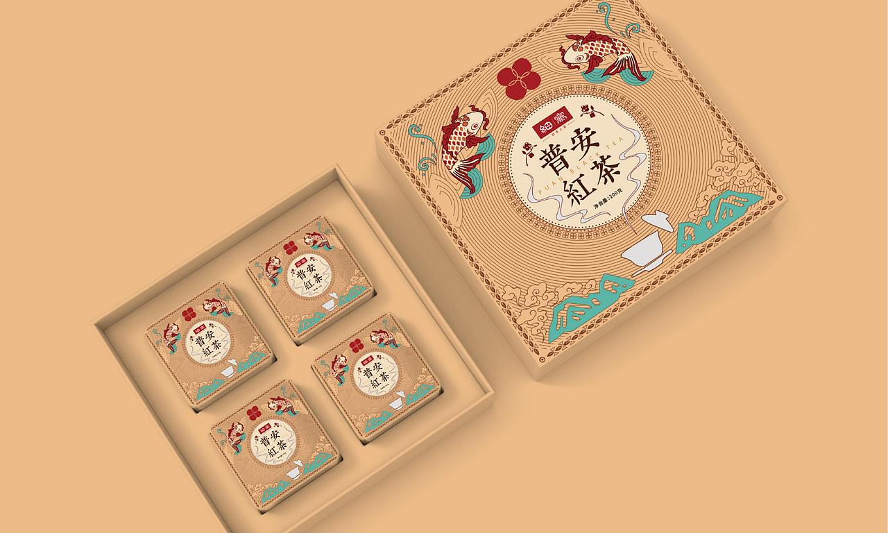 普安红茶包装