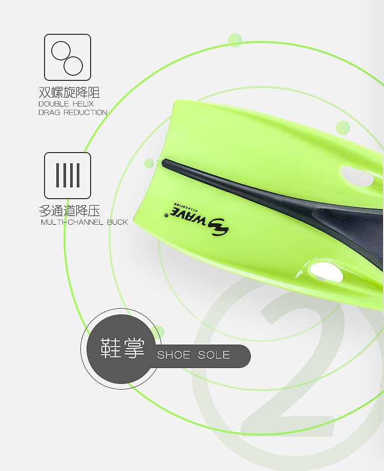 waveF-6849游泳镜详情页-电商设计