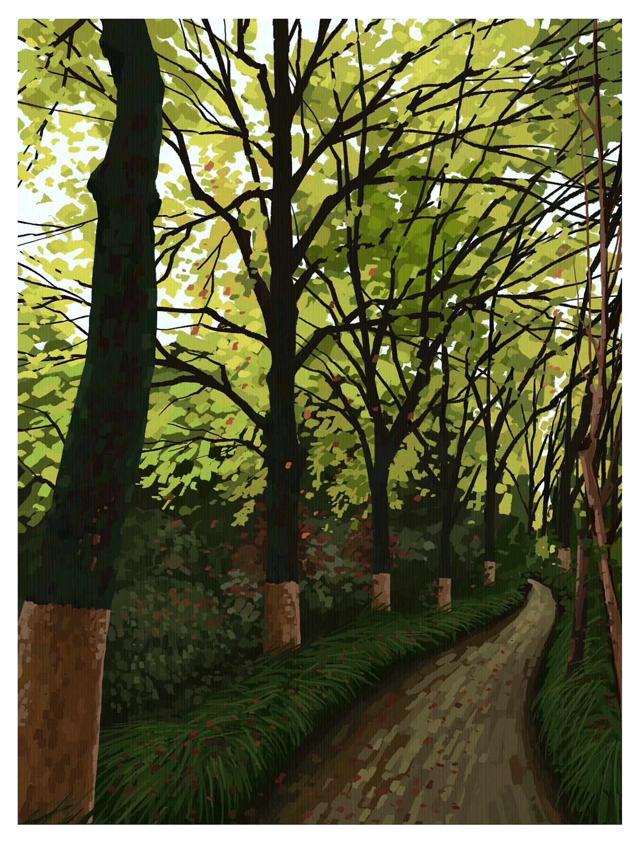 谁还在一笔一笔的画画呢？（图ZMzM3NzI5NjY0） - 创作习作 - 站酷设计师Fangpeiii原创素材 - 站酷ZCOOL