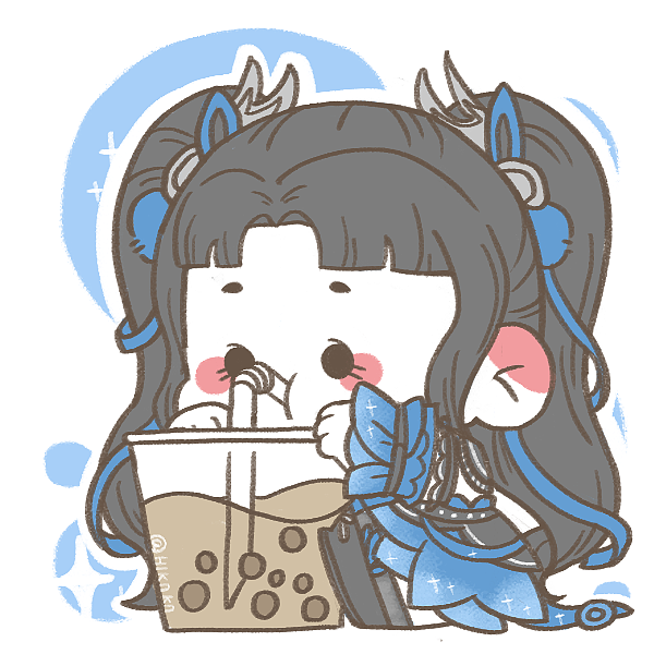 灵源萝莉校服之来口奶茶啵