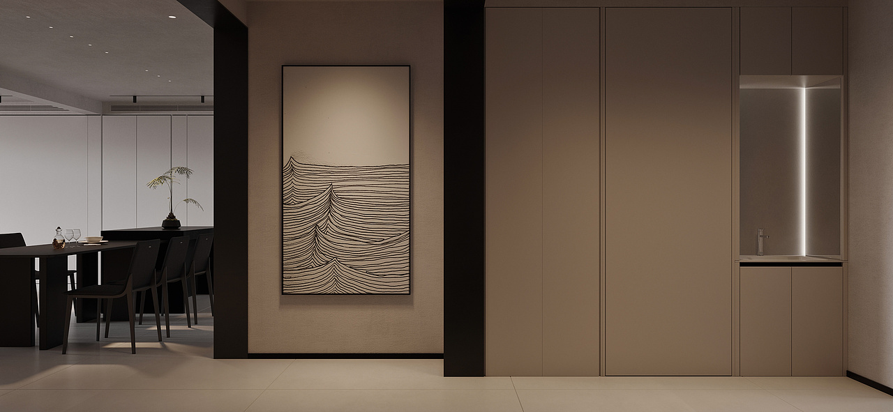 现代极简（图ZMzMzMzc4NTM2） - 家装设计 - 站酷设计师煜铭效果图表现原创素材 - 站酷ZCOOL