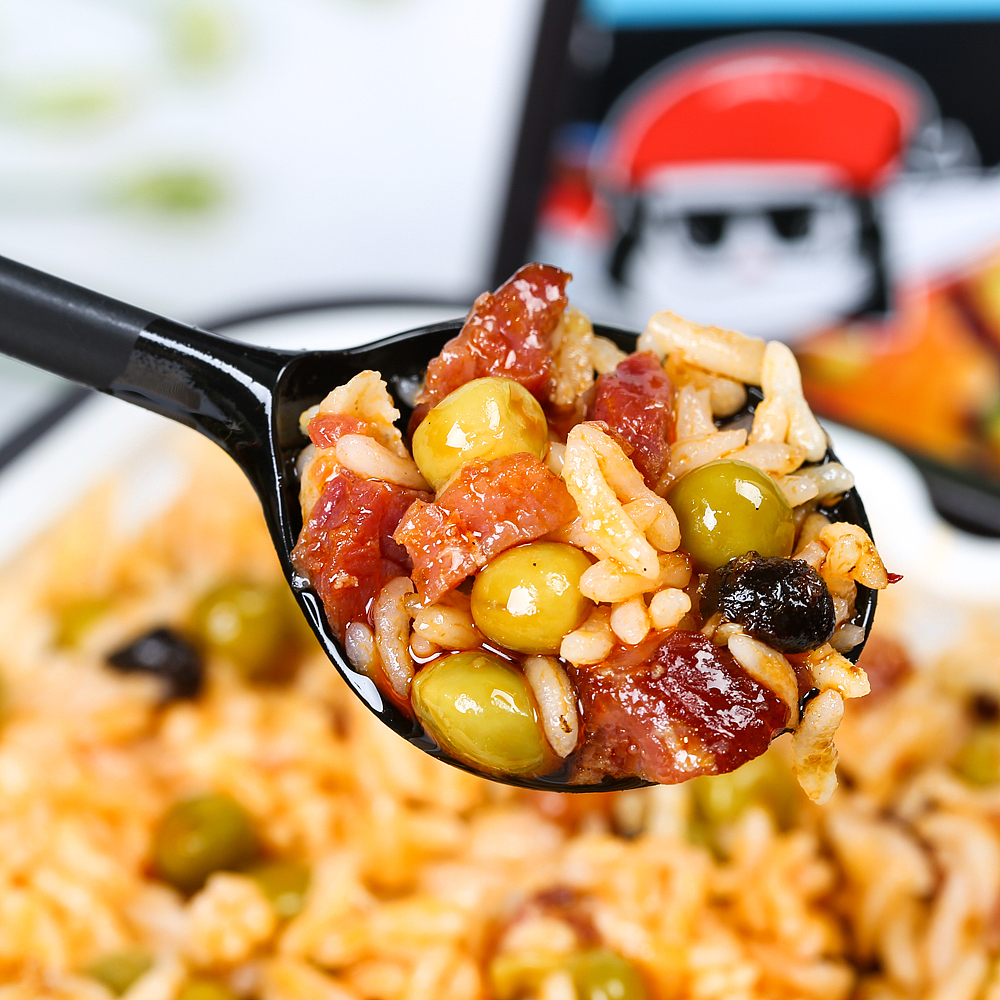 自热米饭摄影作品-青豆腊肉自热米饭（图ZMzA0Nzk0Mzg4） - 美食摄影 - 站酷设计师小开啦啦啦啦原创素材 - 站酷ZCOOL