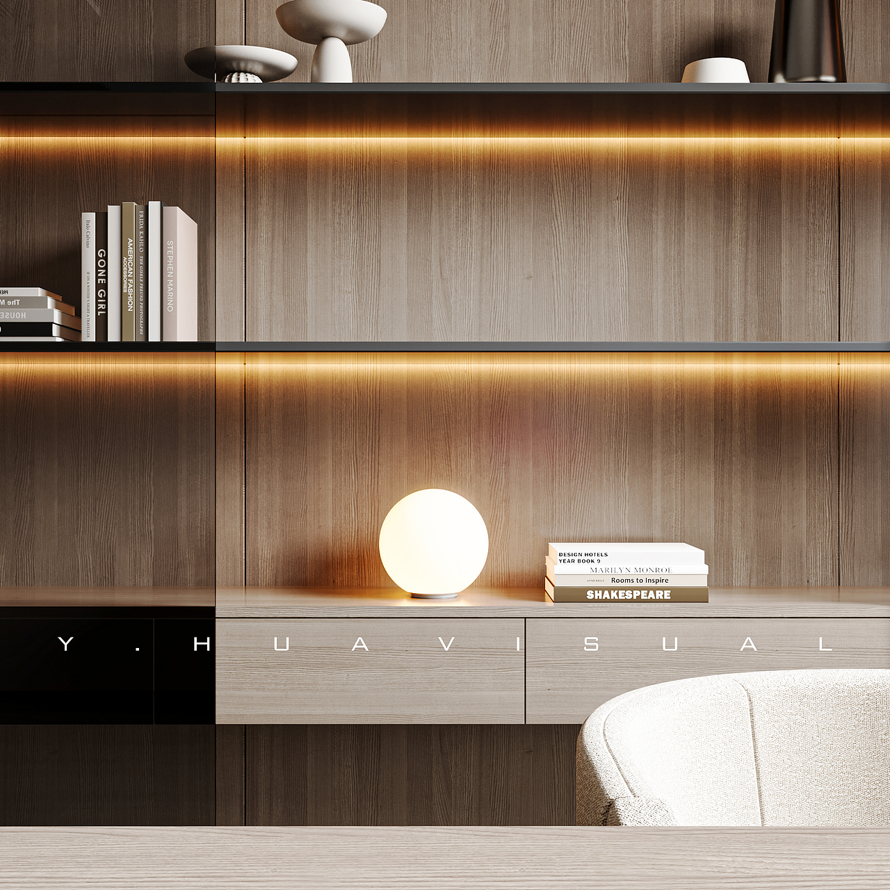 近期渲染作品分享｜现代风格