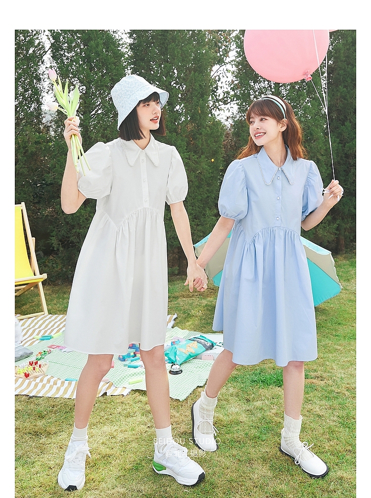 模特拍摄 连衣裙拍摄 外景拍摄