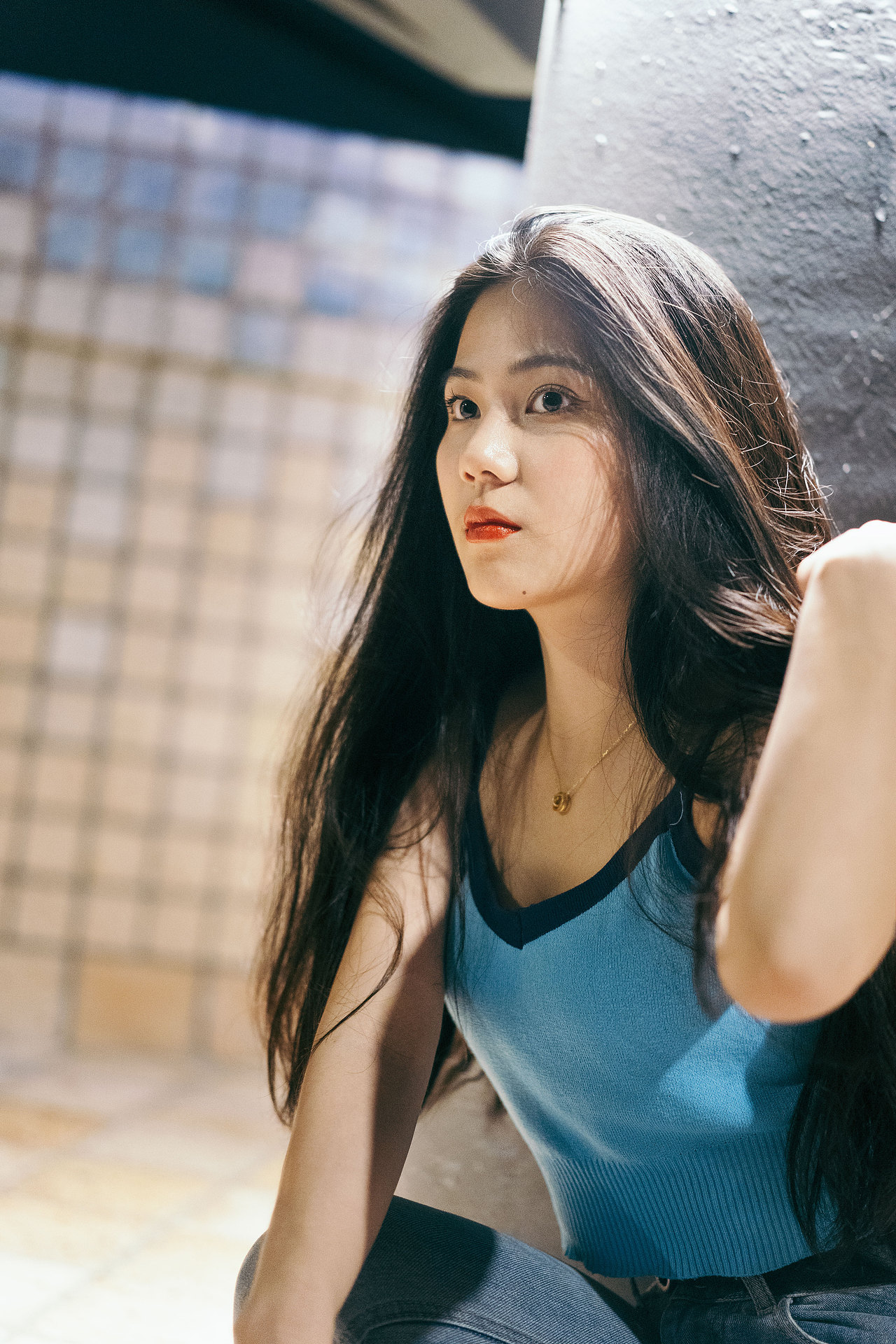 人像摄影|上海的夜