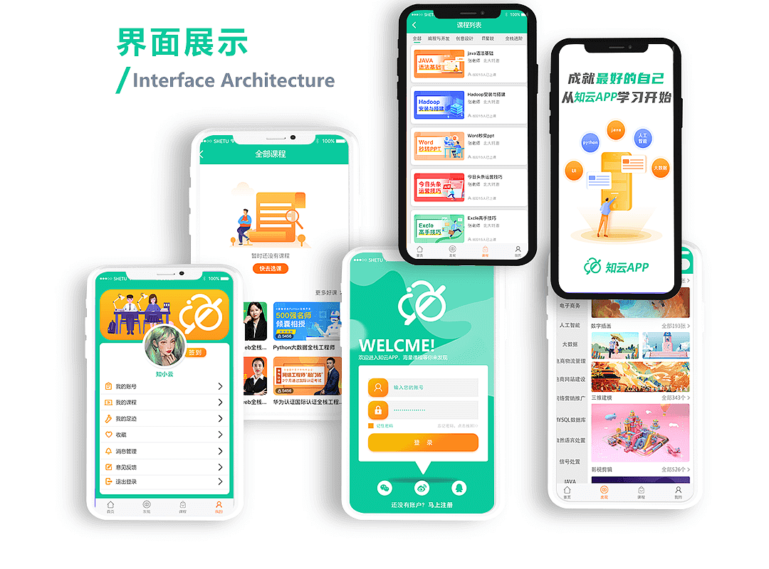 知云APP（图ZMzExOTMwMjA4） - APP界面 - 站酷设计师MM0509原创素材 - 站酷ZCOOL