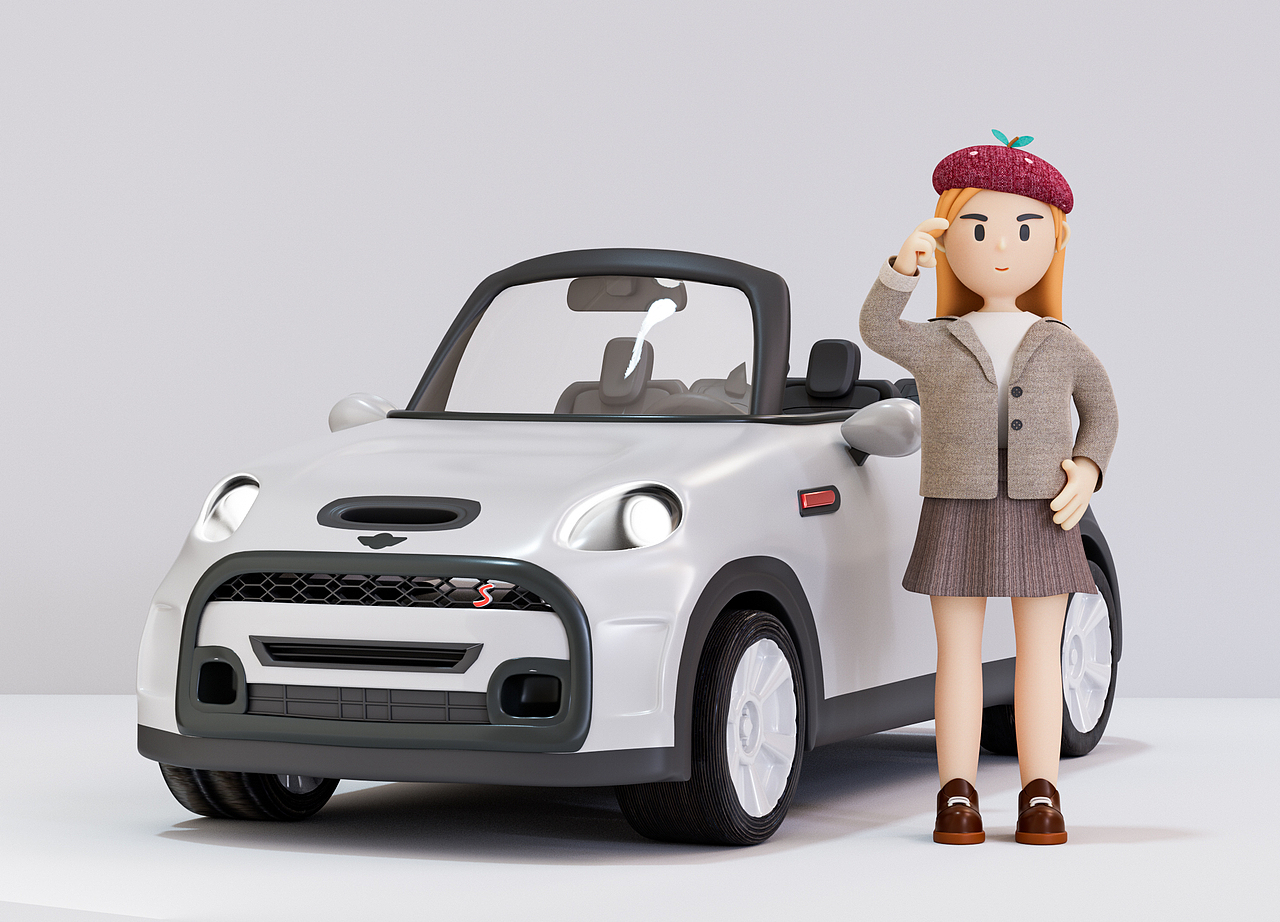 个人物IP场景—车宝的生活（图ZMzM4NzI0ODAw） - IP形象 - 站酷设计师杨查理原创素材 - 站酷ZCOOL