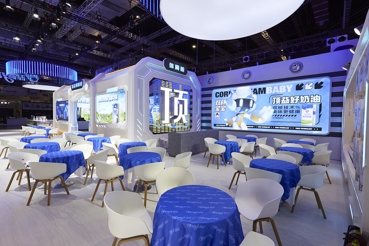 上海腾泰设计 X 顶益食品 2023年展台规划设计方案（图ZMzQ4NDYwMDQw） - 展陈设计 - 站酷设计师上海腾泰设计原创素材 - 站酷ZCOOL