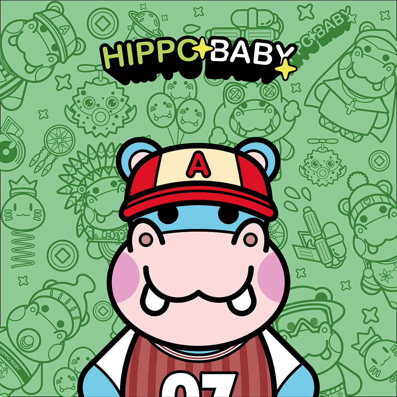 IP形象设计河马