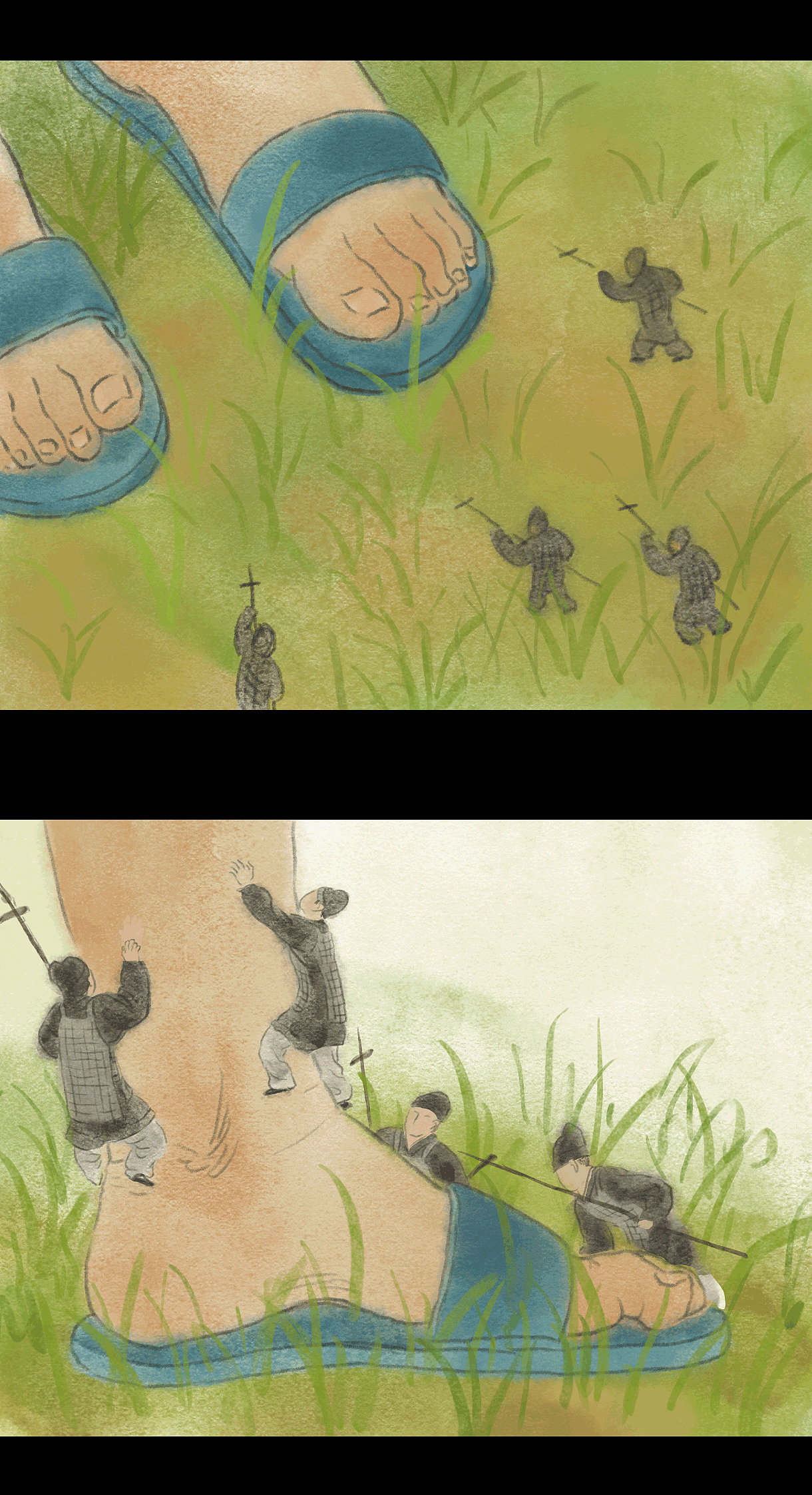 志怪新说之夏日奇遇（图ZMzQ2OTQ3Mzk2） - 短篇/格漫 - 站酷设计师夏玄墨原创素材 - 站酷ZCOOL