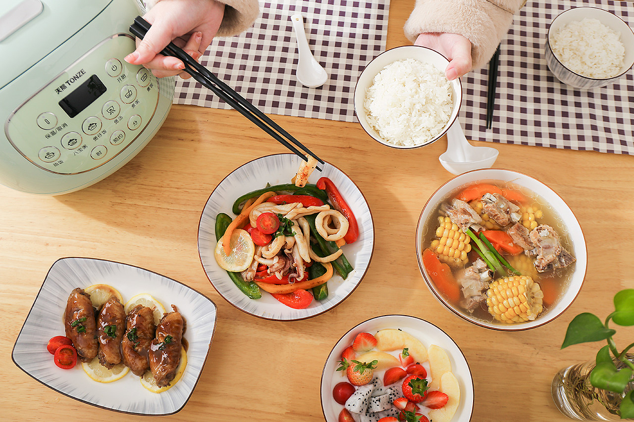 天际电饭煲拍摄摄影