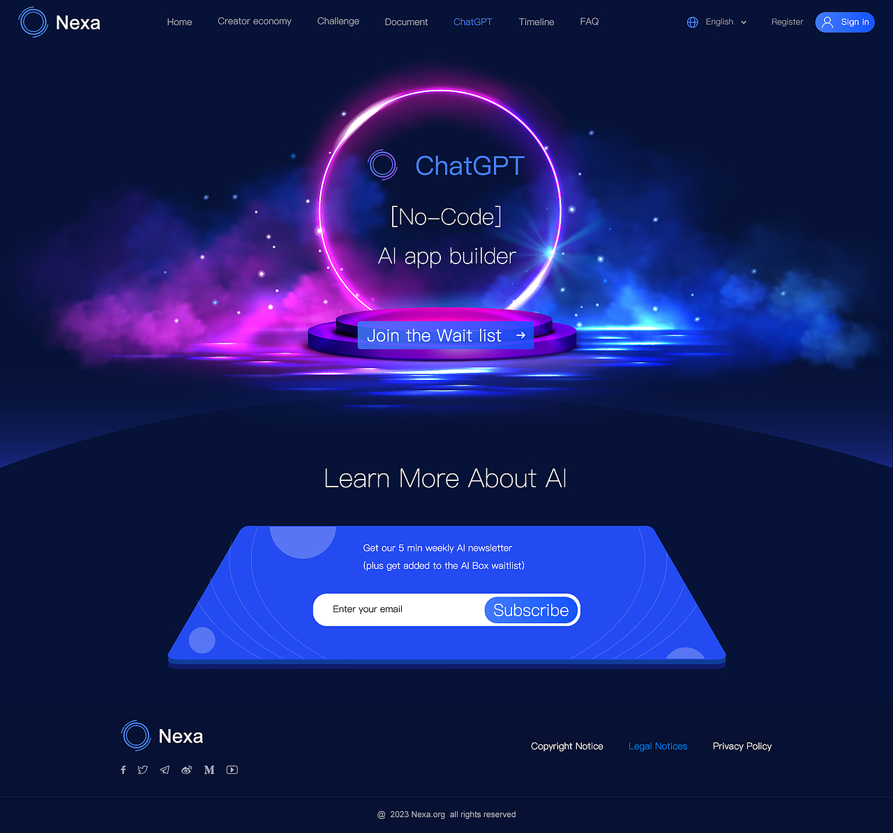 NEXA的AIbox的主题首页设计作品（图ZMzQ2MTI4MTk2） - 企业官网 - 站酷设计师ouyangzetao原创素材 - 站酷ZCOOL
