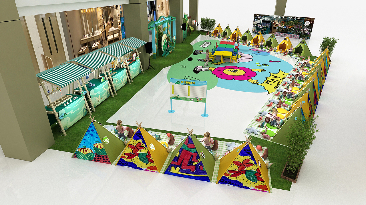 晶耀前滩 kideas 亲⼦俱乐部三周年庆