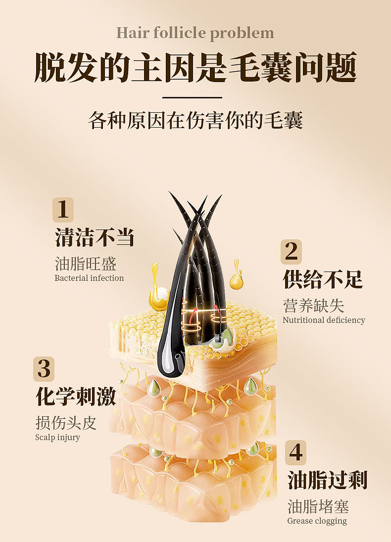 防脱育发洗发水详情