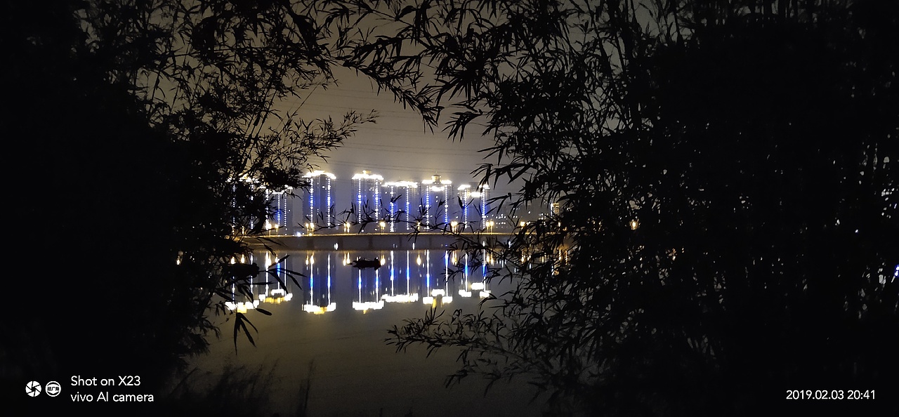 夜色醉美Ⅲ-倒影入清漪