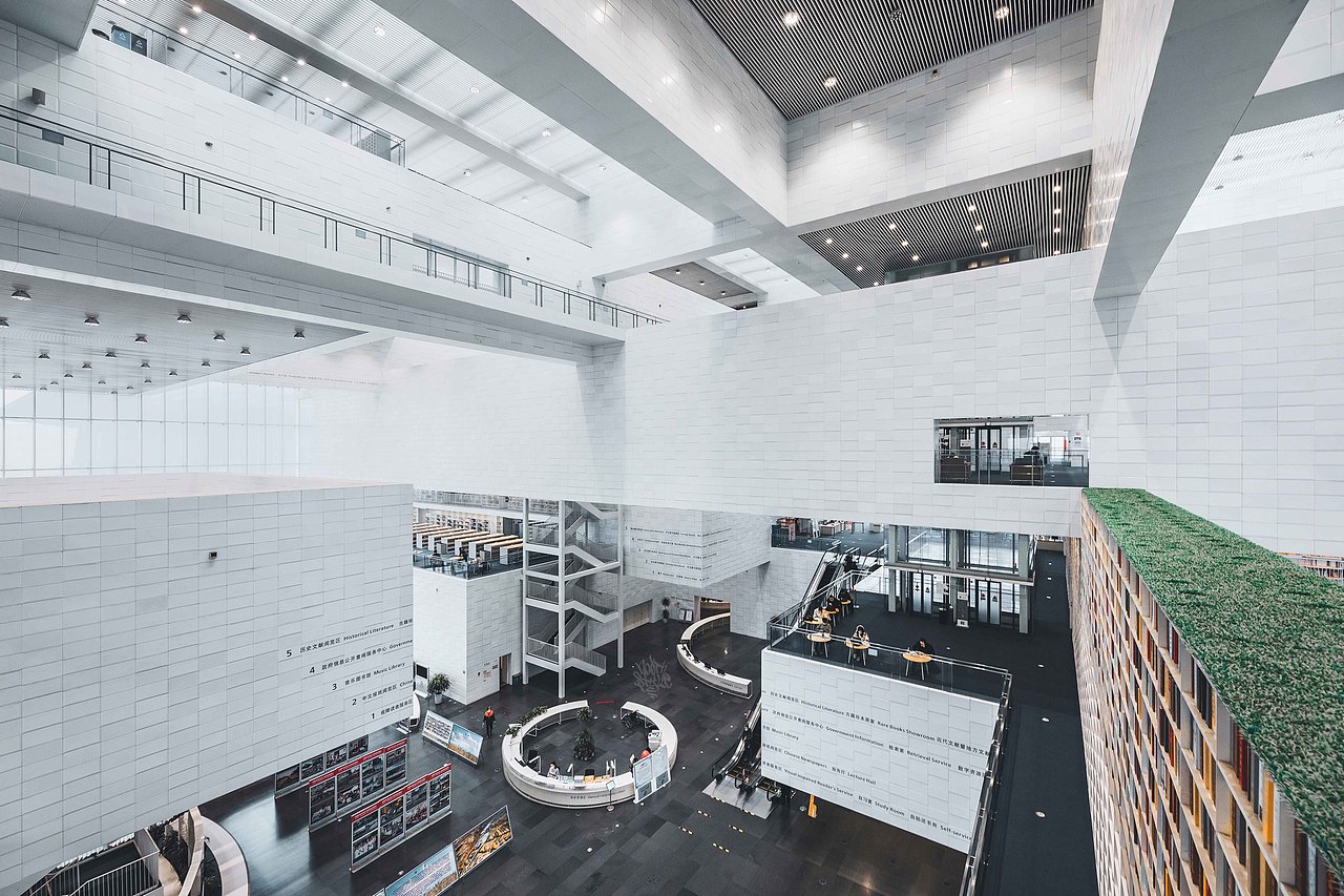 天津图书馆/Tianjin Library（图ZMzI4MjMwODE2） - 人文/纪实摄影 - 站酷设计师北武原创素材 - 站酷ZCOOL