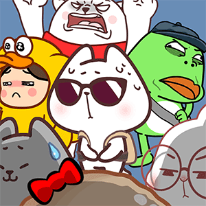 猫与熊 可爱小N小Q中秋国庆双节篇 | 可授权IP