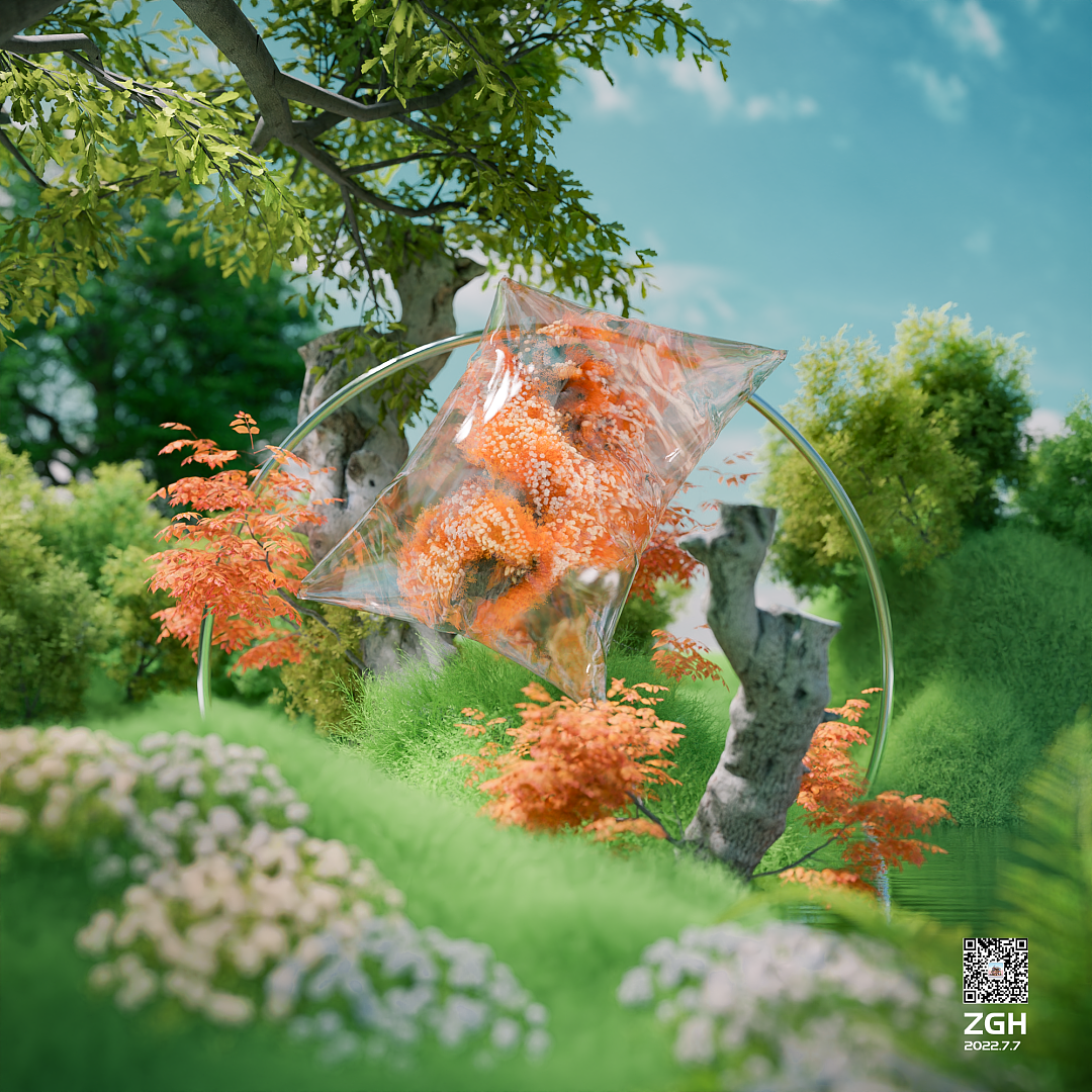Blender第四期学员作品——阿泽的渲染小课堂（图ZMzExNDYwNzUy） - 场景 - 站酷设计师阿泽不叫啊泽原创素材 - 站酷ZCOOL