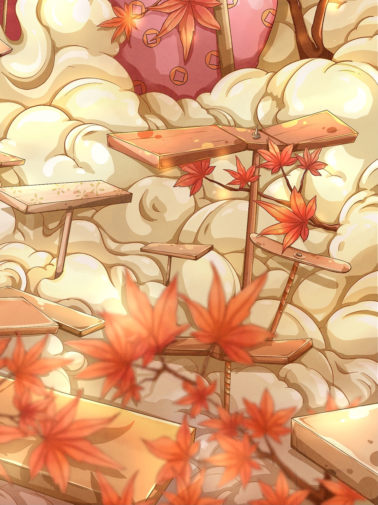 春夏秋冬（图ZMzM3MzYwMzA4） - 商业插画 - 站酷设计师杉小杉原创素材 - 站酷ZCOOL