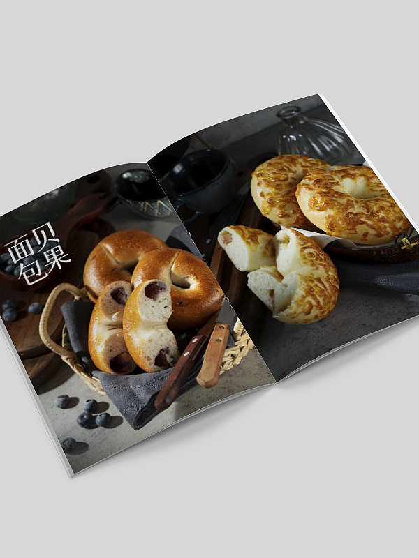 烘焙产品的拍摄和设计