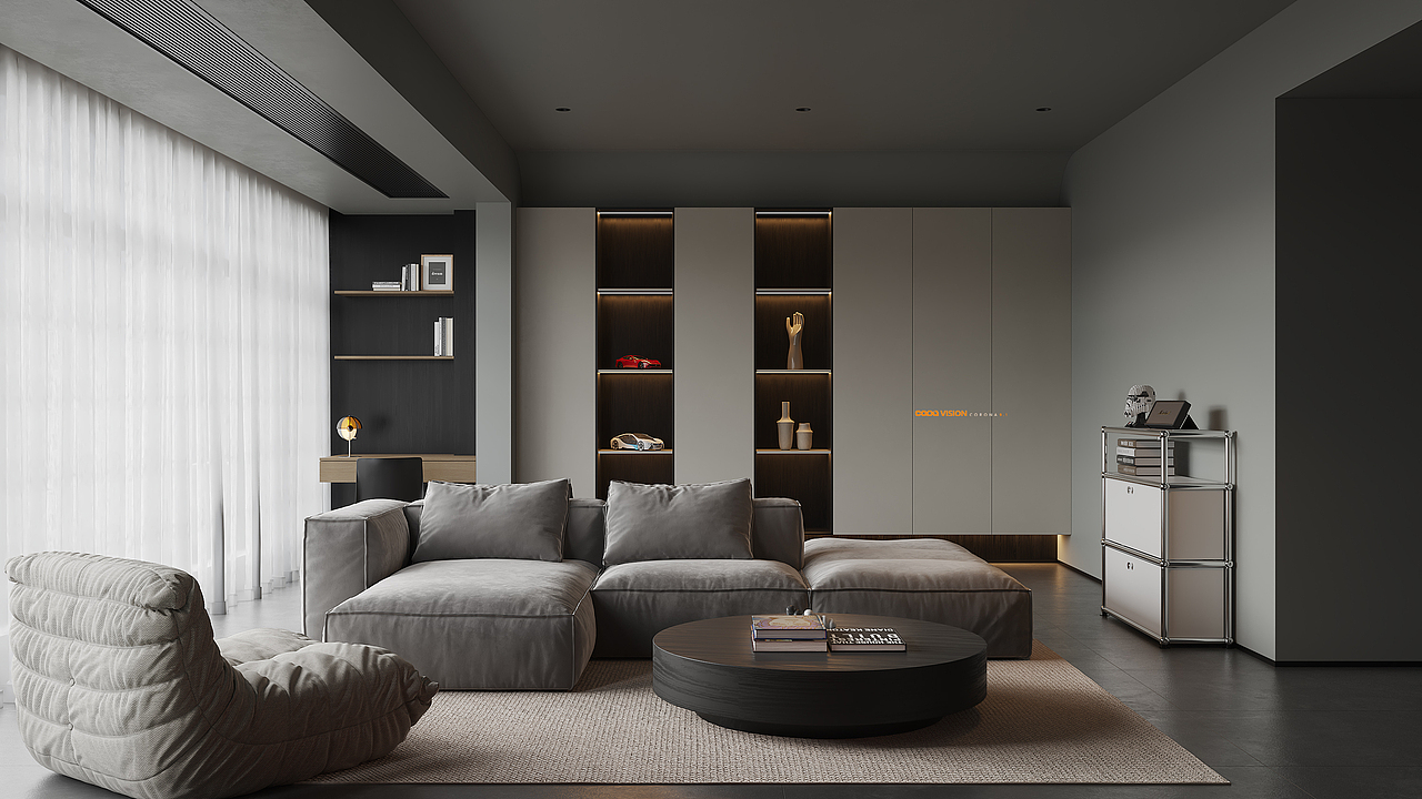 CR9.1灰调渲染作品