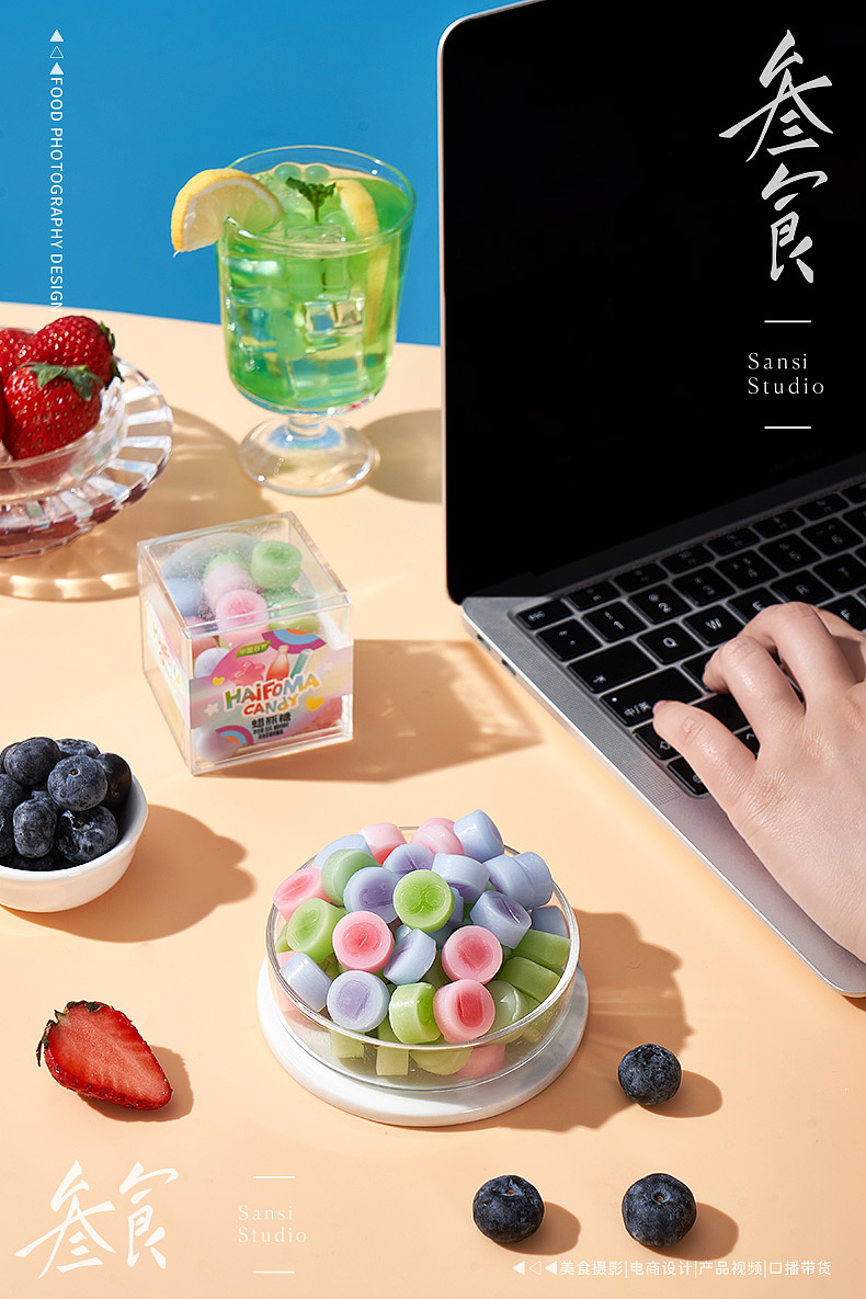 蜡瓶糖夹心糖果拍摄合集▶▷▶叁食传媒