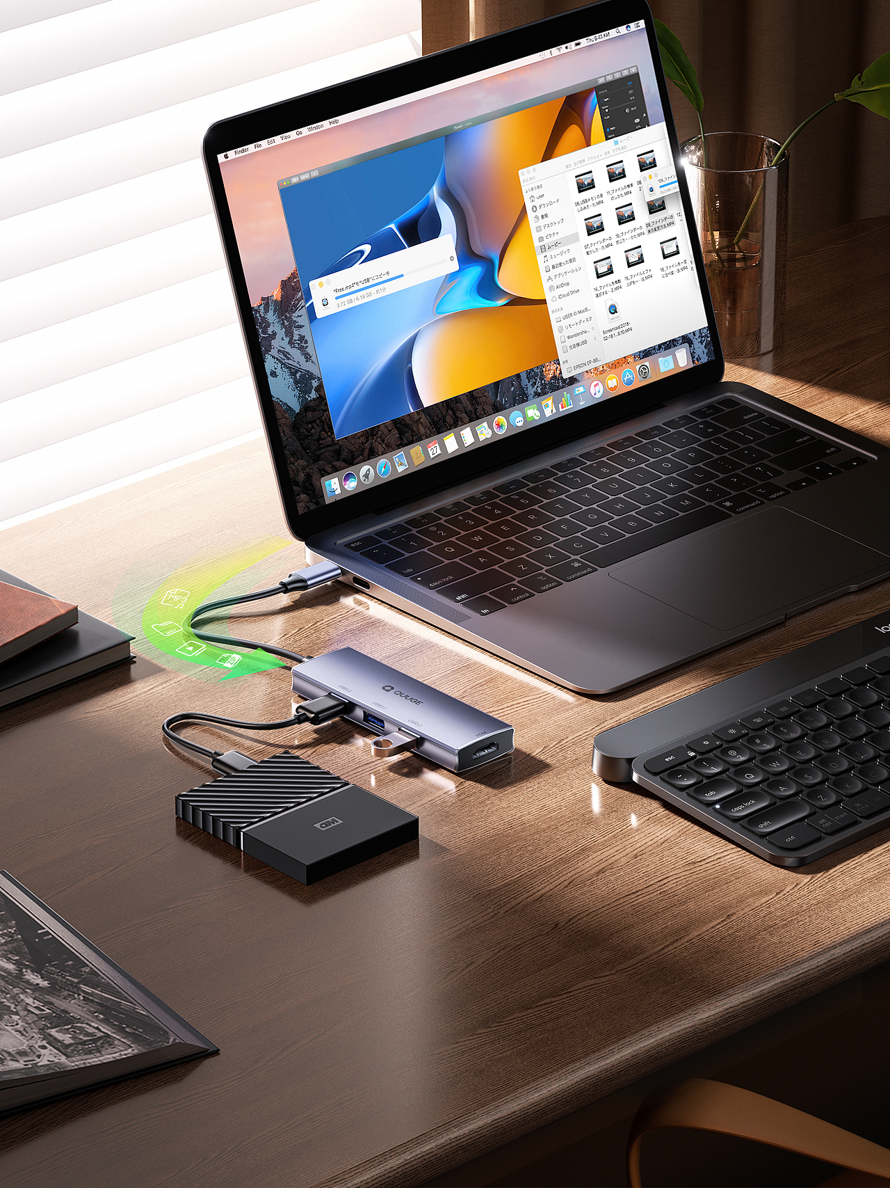 3C木纹风扩展坞HUB-6月作品（图ZMzQ1MjcxMjg4） - 产品 - 站酷设计师LYNNArs原创素材 - 站酷ZCOOL